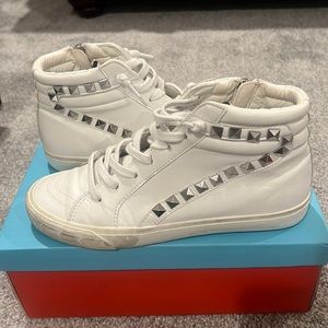 VICI Studded High Top Sneaker Size 8